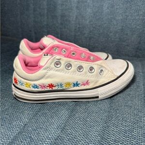 Converse Embroidered Kids Sneakers